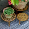 Sedona Plant Stands, Set Of 3