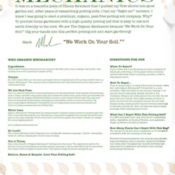 Organic Mechanics® Premium Blend Potting Soil -Leaf Sprigs Sales Store x600 29688