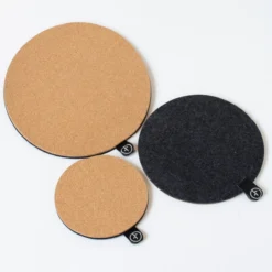 Cork And Felt Plant Trivet Set -Leaf Sprigs Sales Store x600 31783